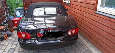 Mazda MX-5, 1,8 aut., Benzin, 2001, km 115000, sort, 2-dørs, MAZDA MX 5   1,8 automat gear
,km 11500