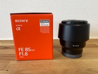Fast, Sony, FE 85MM F/1,8