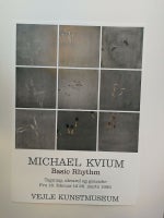 Fed plakat, Michael Kvium, motiv: Basic Rhythm