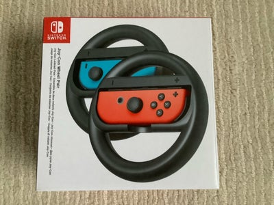 Nintendo Switch, Joy-Con Wheel Pair, Perfekt, 2 styk helt nye, stadig i pakken