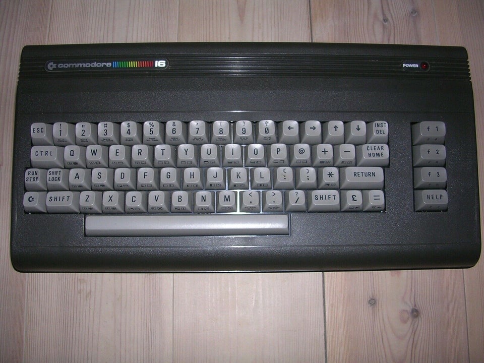 Commodore 16 anlæg, andet, God