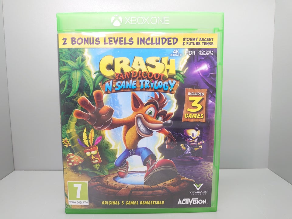 Crash Bandicoot N Sane Trilogy Insane Trilogy, Xbox One