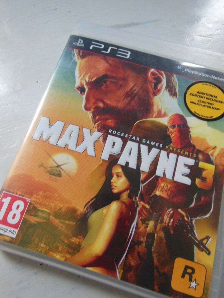 MAX PAYNE 3 (additional cemetary multiplayer map), PS3