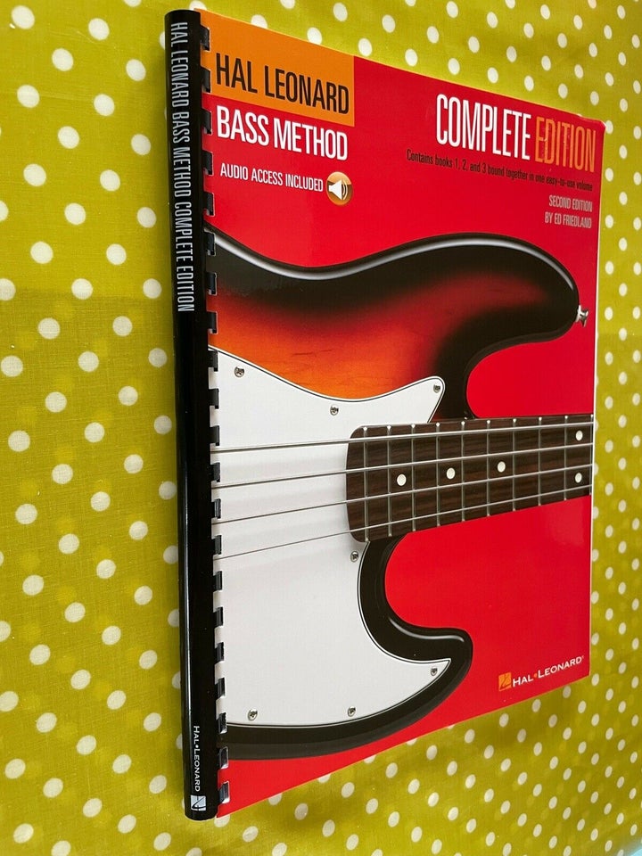 Noder til bas guitar, Hal Leonard/Bass Method complete