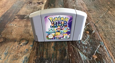 Pokemon Puzzle League, N64, Fast pris. Evt forsendelse 45 kroner. Odense NV. Telefon 71701243