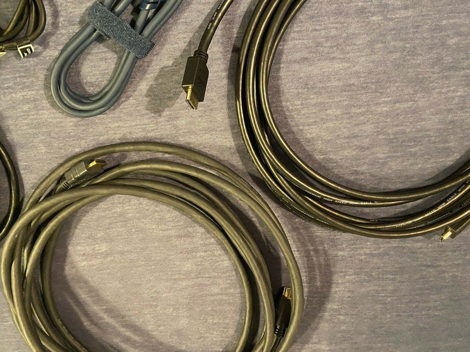 HDMI kabler og Micro HDMI