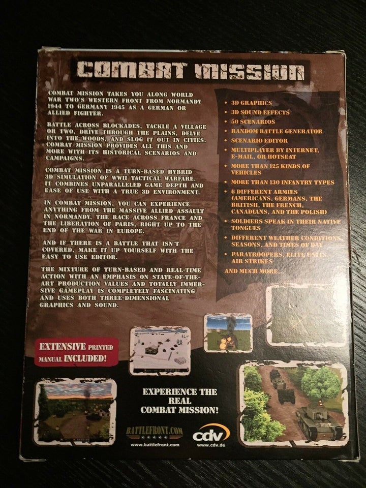 Combat Mission: Beyond Overlord, til pc, strategi