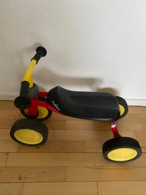 Unisex børnecykel, firhjulet, PUKY, Børnecykel PUKY. Model PUKILINO firhjulet., 7 tommer hjul, 1 gea