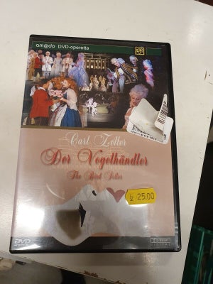 Der Vogelhändler The bird seller, instruktør Carl Zeller, DVD