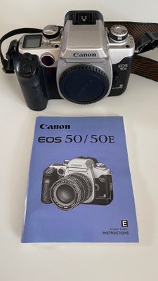 Canon, EOS 50E, spejlrefleks, Perfekt, Super lækkert spejlrefleks kamera fra Canon. Brugt få gange. 