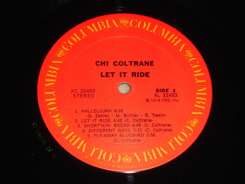 LP, Chi Coltrane, Let It Ride