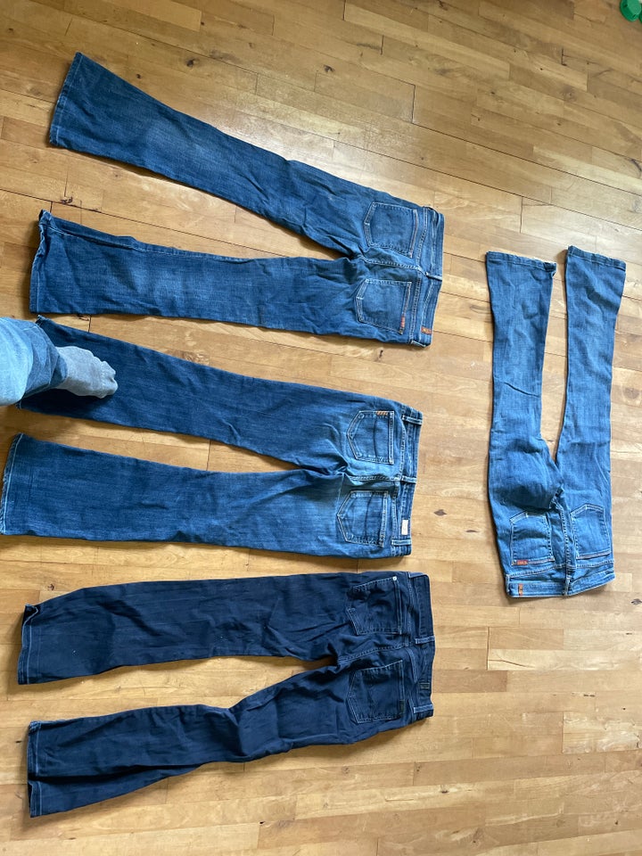 Jeans, 7 for all mankond, str. 27