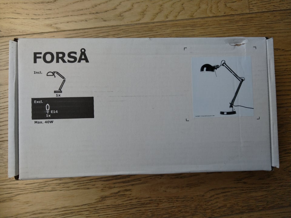 Skrivebordslampe, IKEA