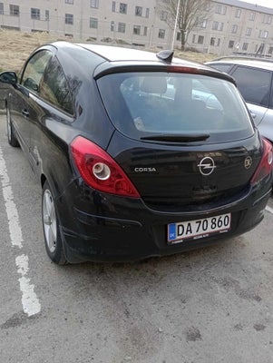 Opel Corsa, 1,4 16V Sport, Benzin, 2006, km 260000, sort, nysynet, ABS, airbag, 3-dørs, centrallås, 