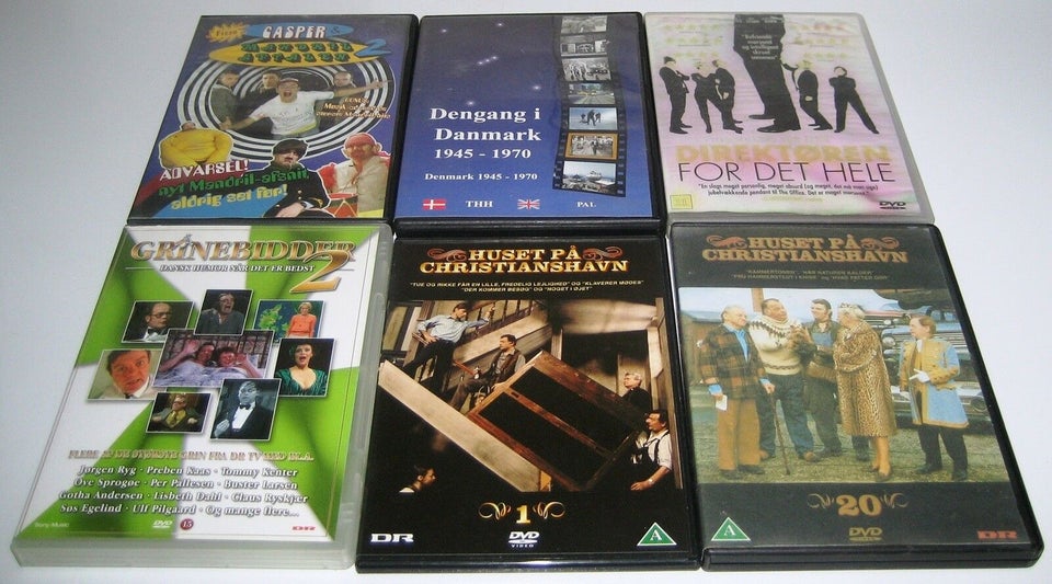 Danske film, DVD, familiefilm