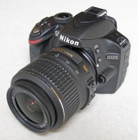 Nikon D3200, spejlrefleks, 24 megapixels