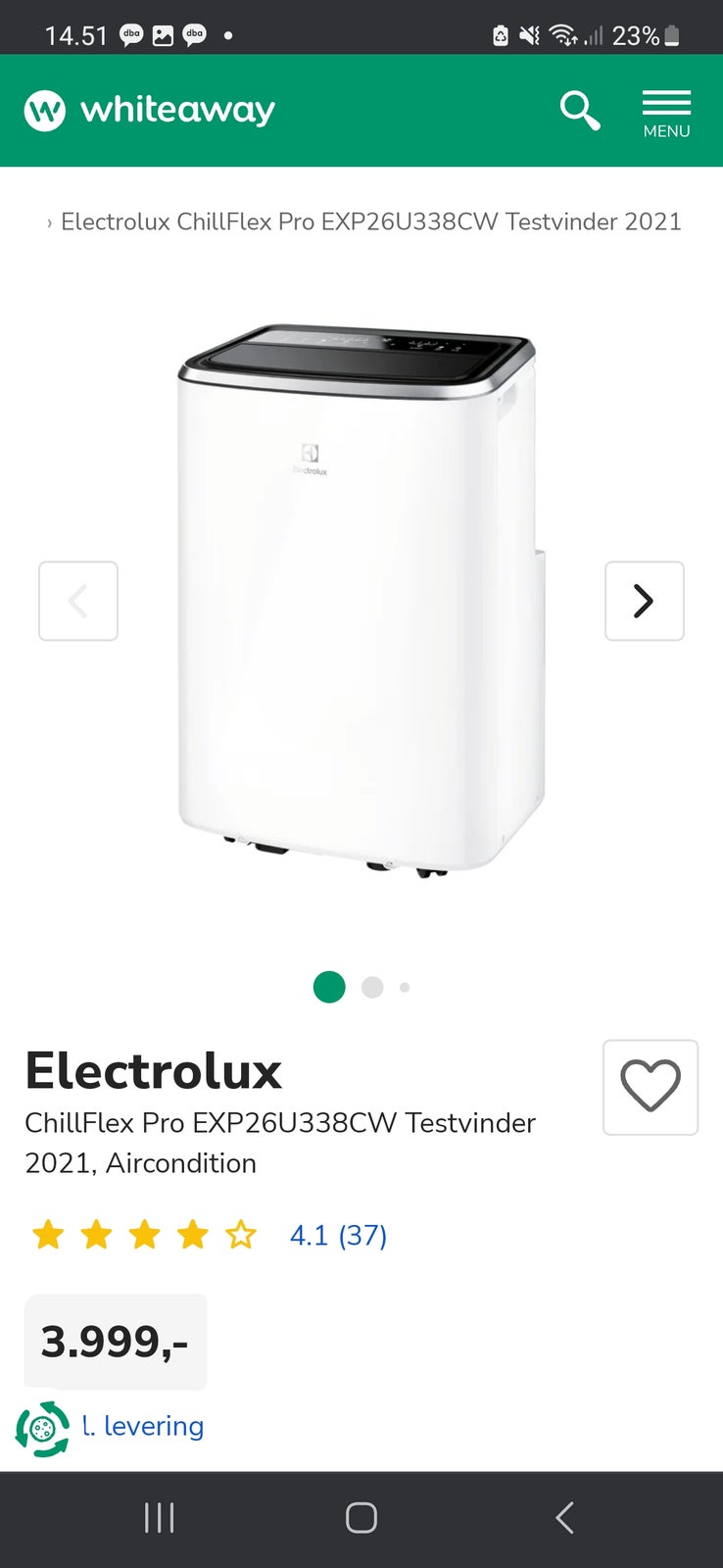 Aircondition, Electrolux