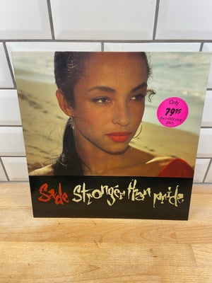 LP, Sade , Stronger Than Pride, VG+
VG+