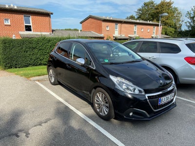 Peugeot 208, 1,6 BlueHDi 100 Desire, Diesel, 2016, km 302000, sort, nysynet, klimaanlæg, ABS, airbag