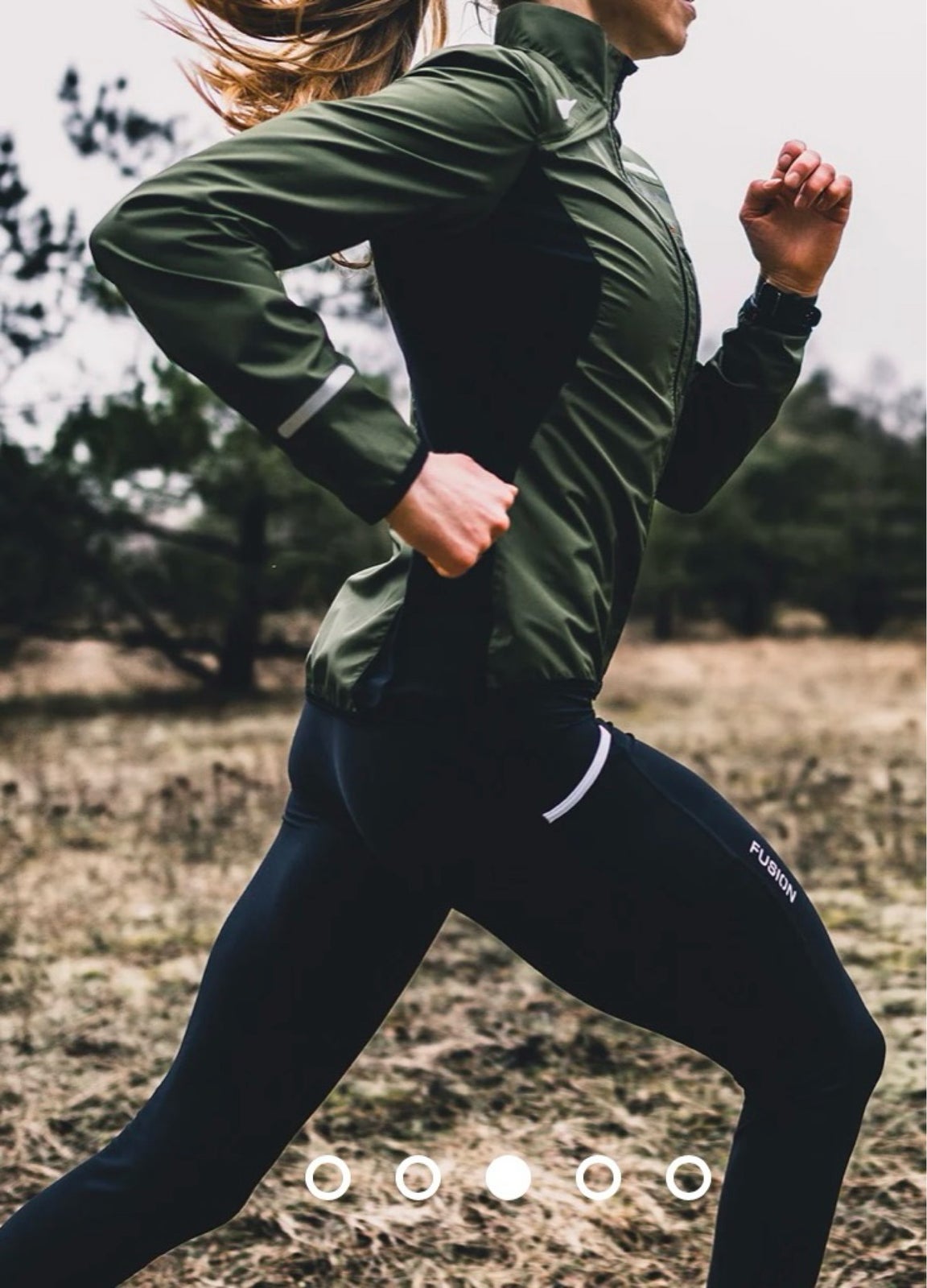 Fusion womens discount s1 run jacket