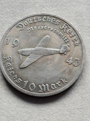 Vesteuropa, mønter, Tyskland WW2 mønt 10 mark 1943
nyproduktion
uædelt metal
har mange andre spørg :