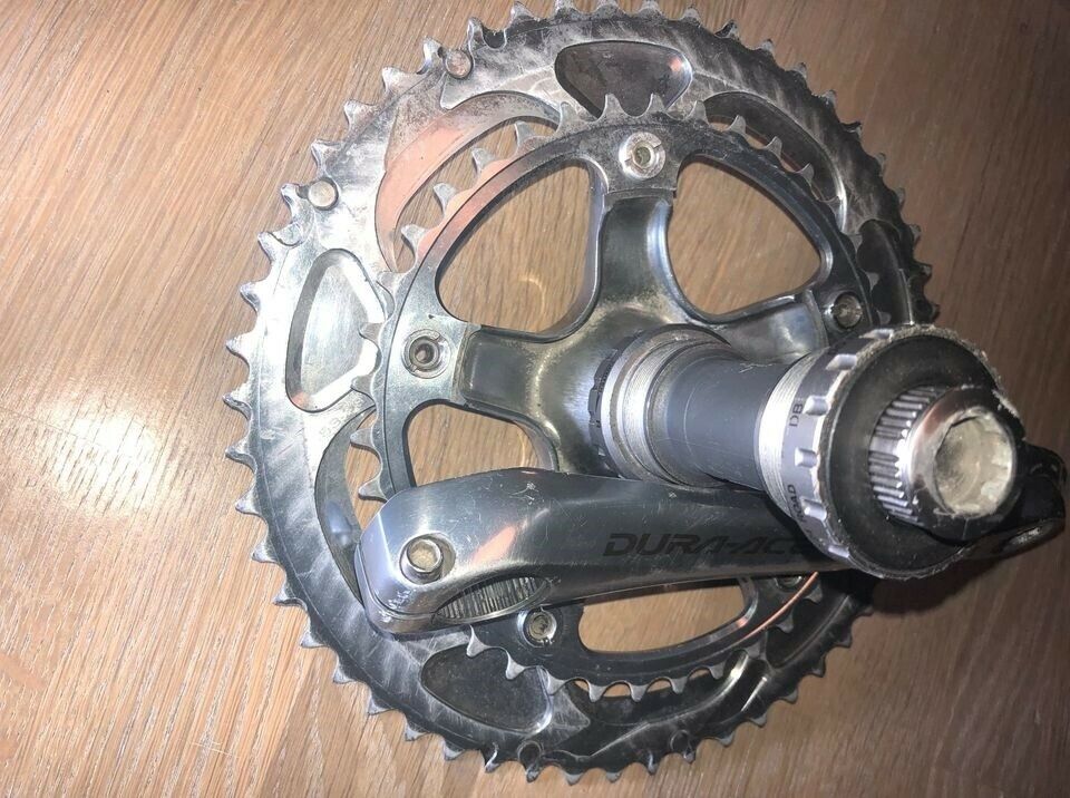 Kranksæt, 7800 dura ace crankset med bsa dura ace box