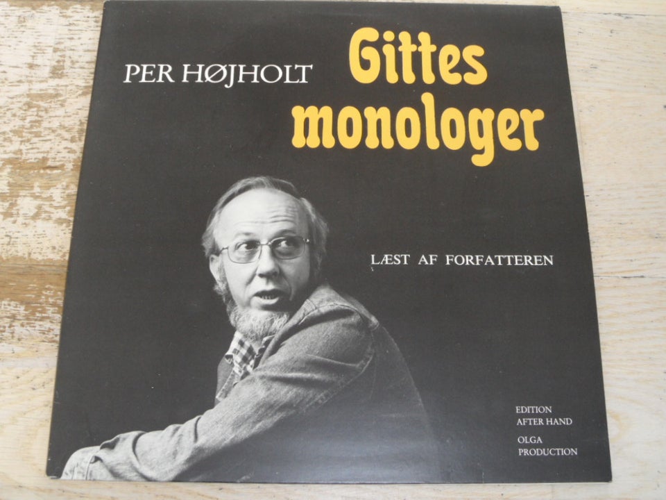 LP, PER HØJHOLT, GITTES MONOLOGER