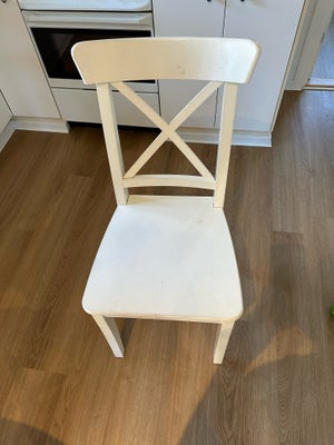 Køkkenstol, Træ, Ingolf Ikea, Spisebordstole fra Ikea - Ingolf sælges. 3 stk haves. Lettere slid på 