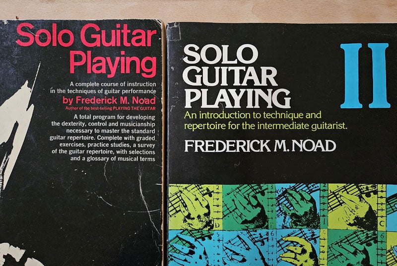 Guitarnoder / kursus, Noad: Solo Guitar Playing I & II m.m.
