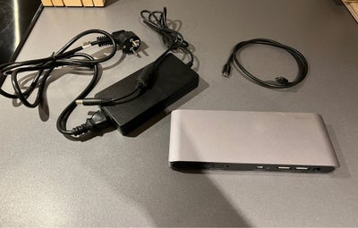 Dockingstation, Caldigit USB-C Pro Dock, Perfekt, Kompatibel med Mac + PC. Oplad din bærbar op til 9