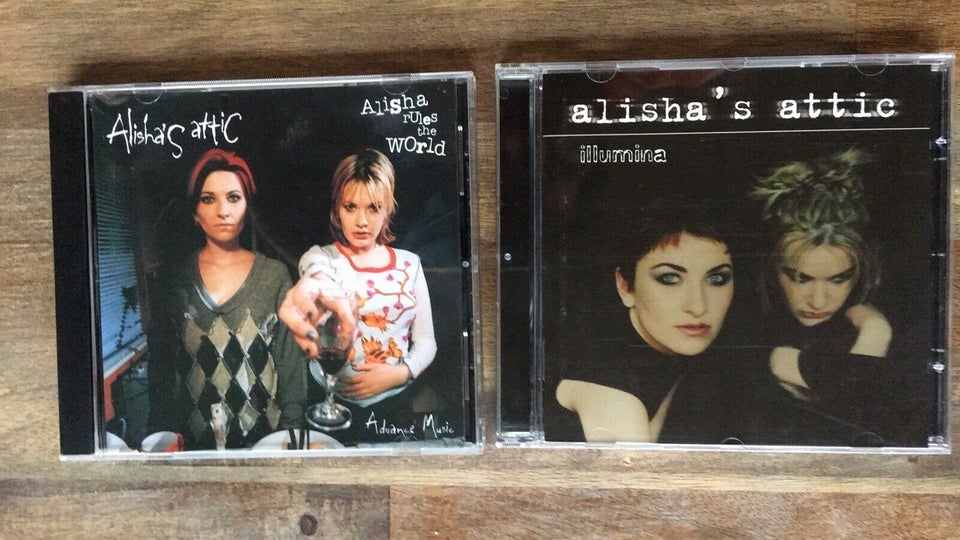 Alisha’s Attic: 2 CD albums, pop