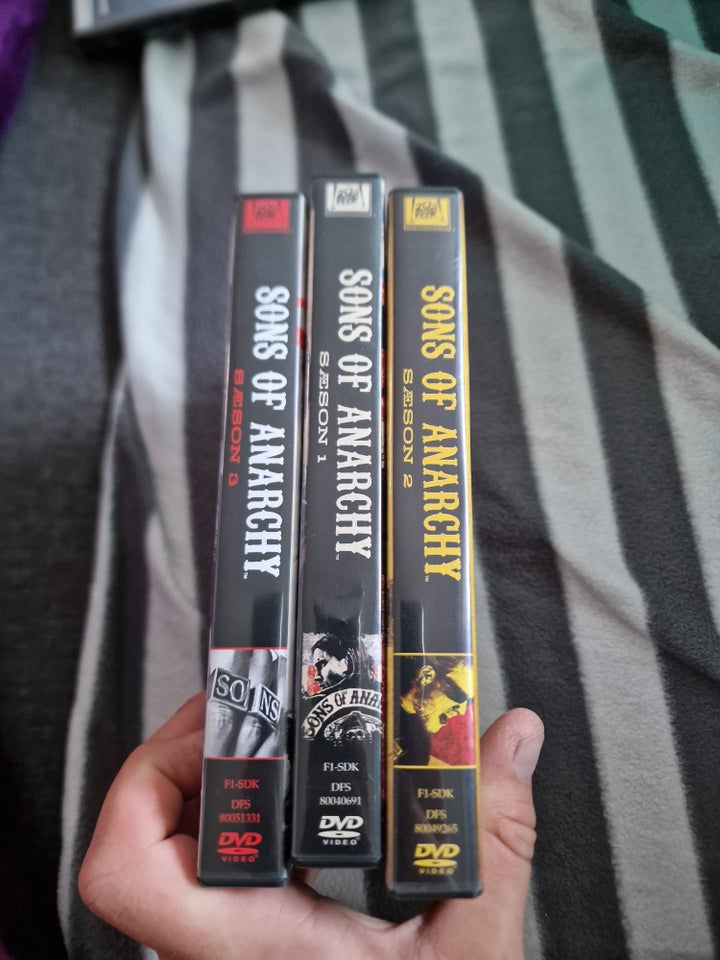 Sons of anarchy, DVD, krimi