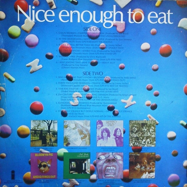 LP, Various, Nice Enough To Eat