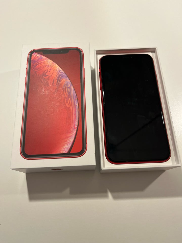 iPhone XR, 128 GB, rød