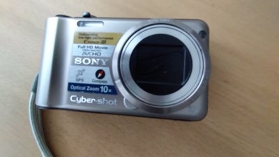 Sony, HX5V, 10.2 megapixels, 10 x optisk zoom, Perfekt, Incl. batteri + lader, memorycard, kabel, ma