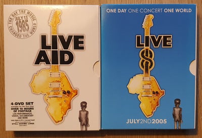 Live Aid & Live 8, instruktør Diverse, DVD, andet, Fantastiske konceroptagelser.
Paul McCartney - Pi