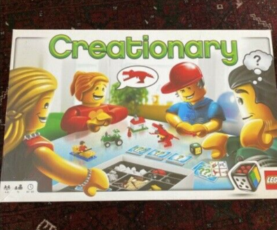 LEGO Creationary, brætspil, Mangler spilleregler. Kan sendes pr. mail. God stand.