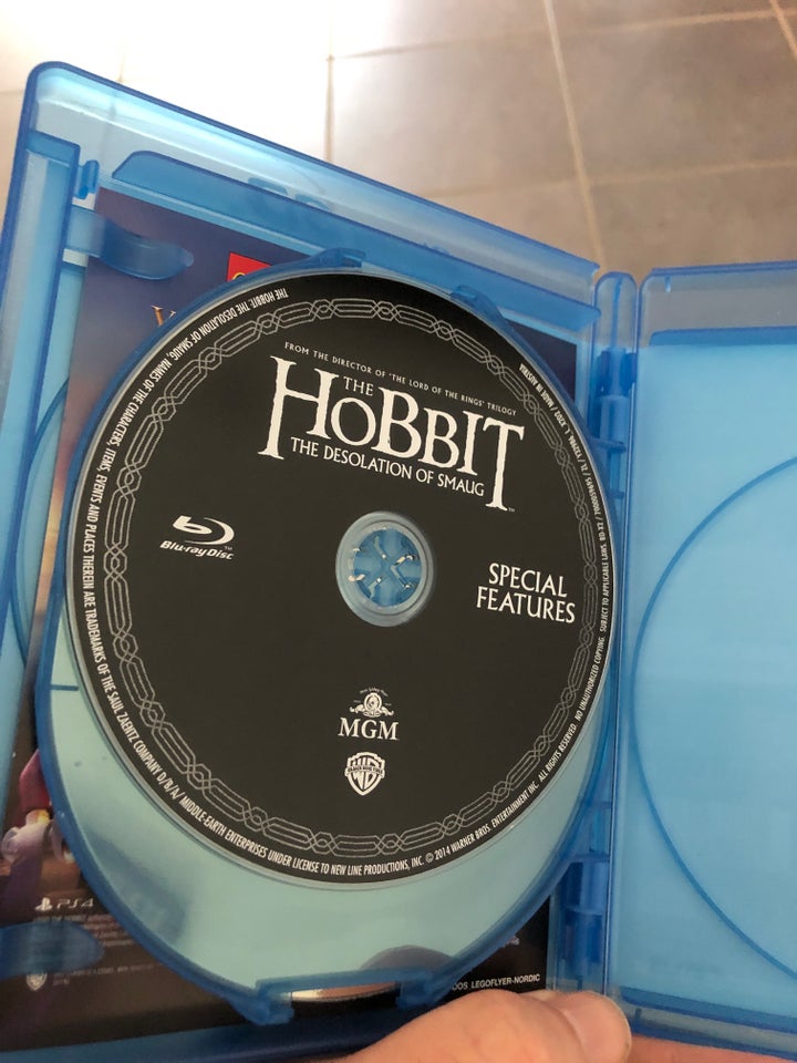 Hobbitten - dragen Smaugs ødemark 3D, Blu-ray, eventyr