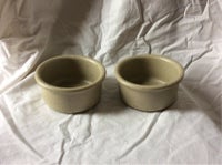 Keramik, Skåle, Eslau – 2 stk Grå skåle