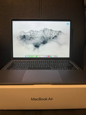 MacBook Air, 2020 13”, 1,1 GHz Dual-Core Intel Core i3 GHz, 8 GB ram, 256 GB harddisk, Perfekt, Den 