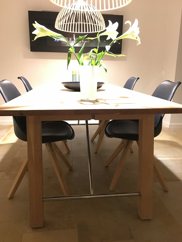 Spisebord, Massiv eg, Trip - dba.dk - Køb og Salg af Nyt og Brugt