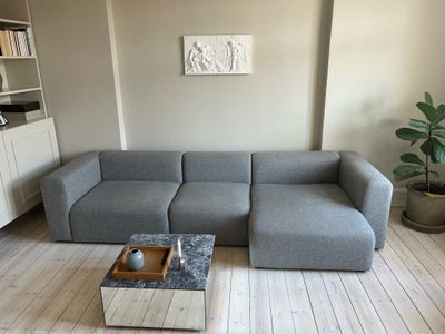 Sofa, uld, 3 pers. , Hay Mags, Hay Mags sofa i grå Hallingdal 130 uld.

Sofaen består af tre moduler