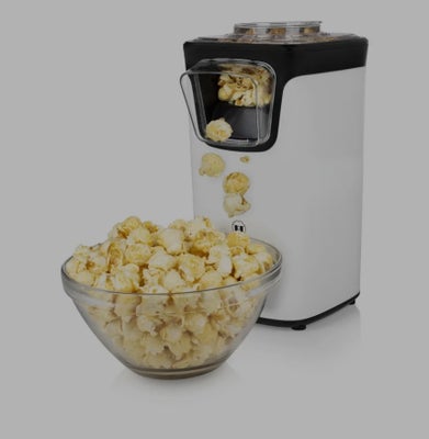 Popcorn maskine, Princes, Brugt få gange. 
1.5 kg popcorn corn medfølger ??
Fejler intet.
Købt i kop