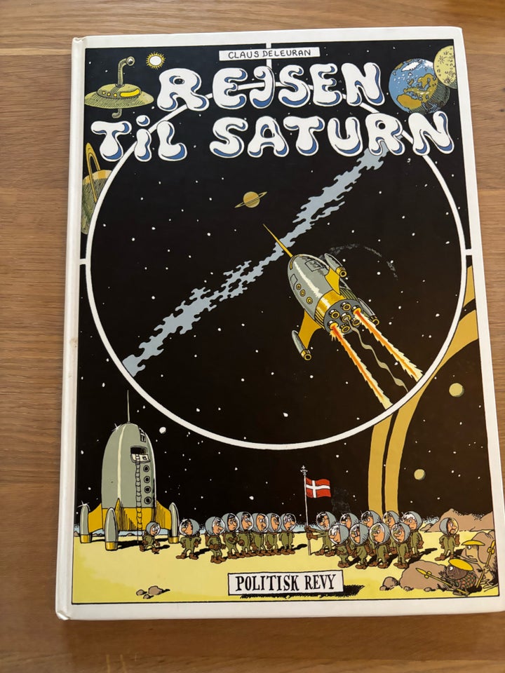 Rejsen til Saturn , Claus Deleraun, Tegneserie