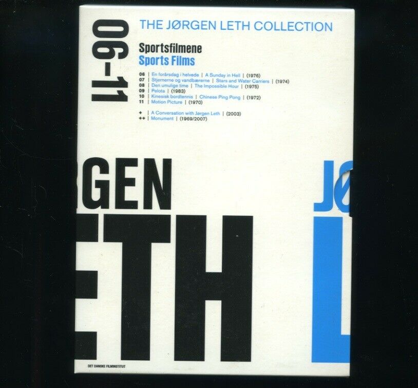 Jørgen Leth Collection 06-11, instruktør Jørgen Leth, DVD