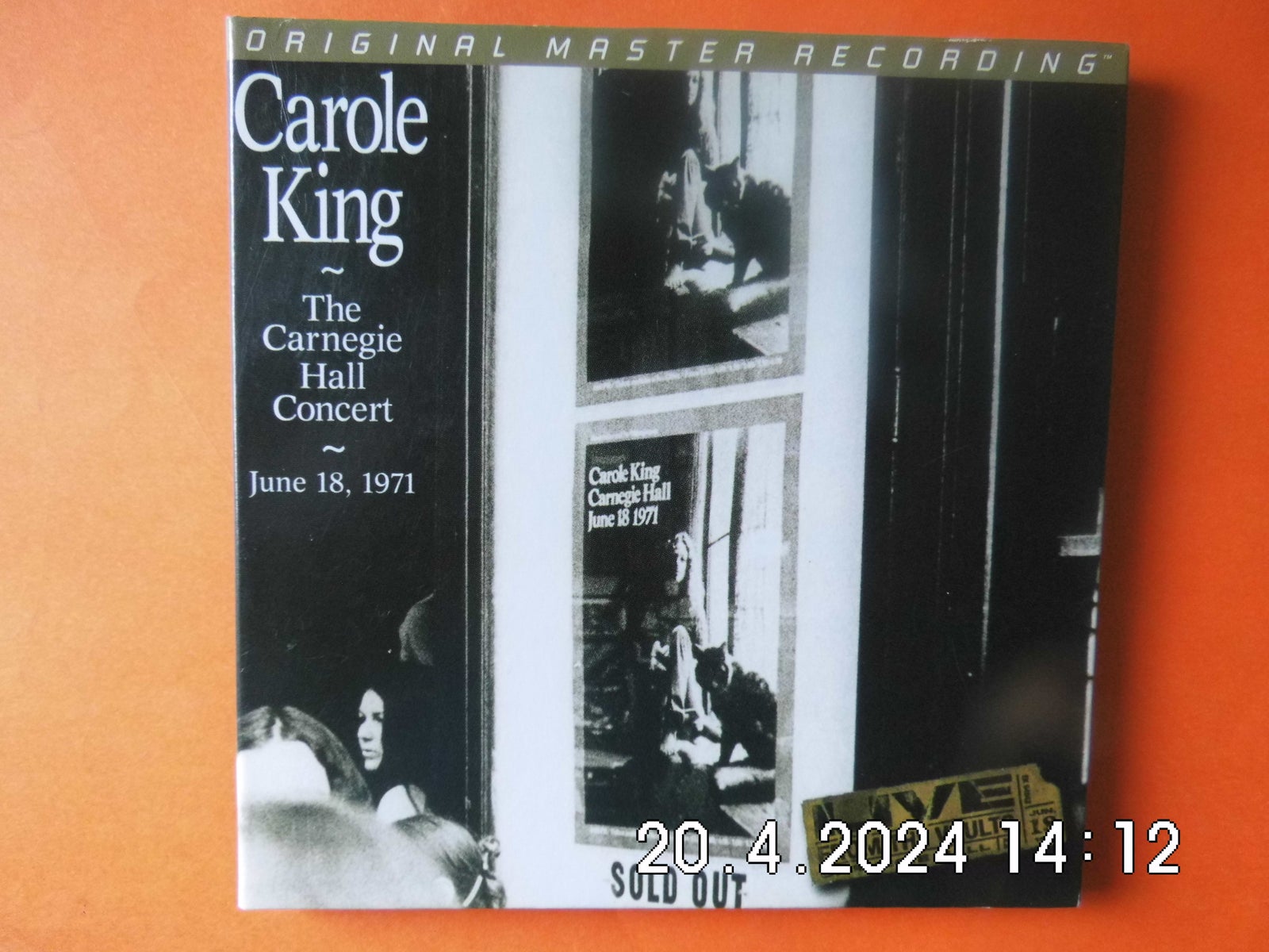 sacd Carole King: The Carnegie Hall Concert, folk – dba.dk – Køb 