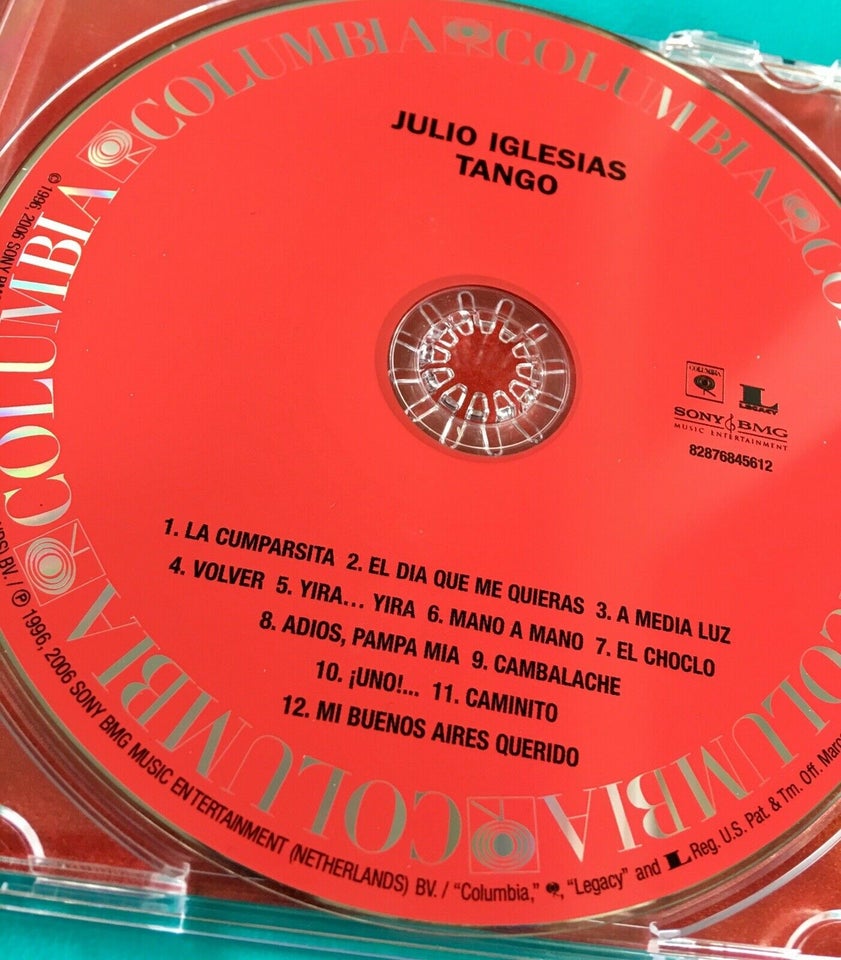 Julio Iglesias: Tango, pop