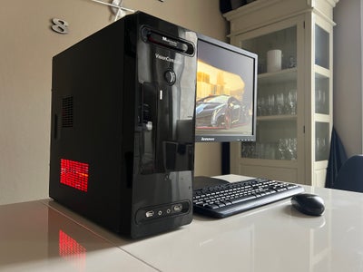 Andet mærke, MM Vision - Gamer PC, komplet med tilbehør., Intel® Core™ i5-2500K - 3.70 Ghz, 8 GB ram