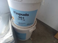 Finpuds, 20 liter, Hvid