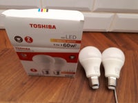 LED, Toshiba 2 LED pære E27 5,5W